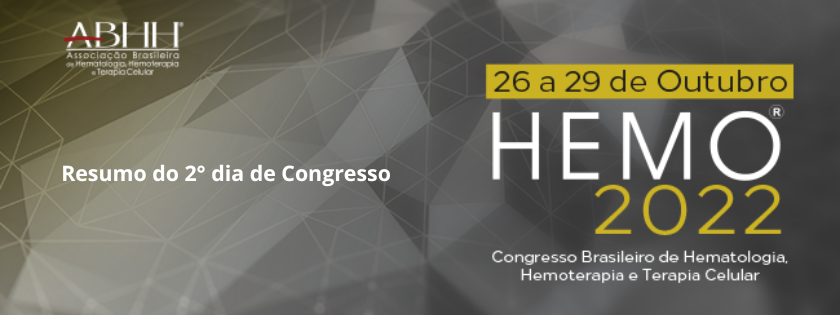 HEMO 2022: segundo dia tem cafés com especialistas, Super Quinta, sessão plenária e reuniões institucionais